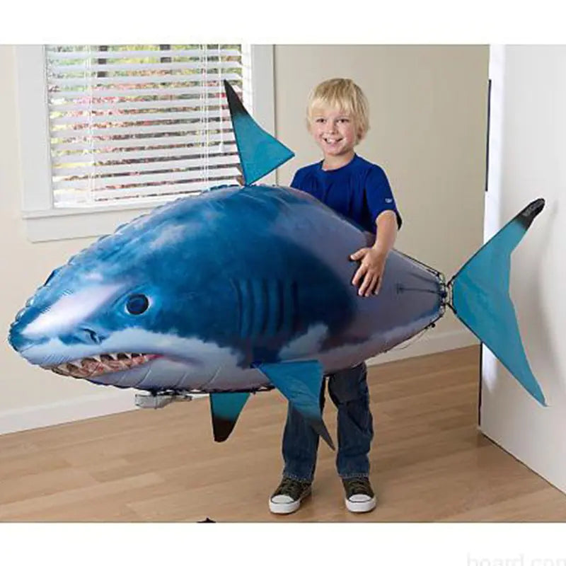 The Sky-Swimmer | Giant RC Flying Fish & Shark Helium Balloon Toy