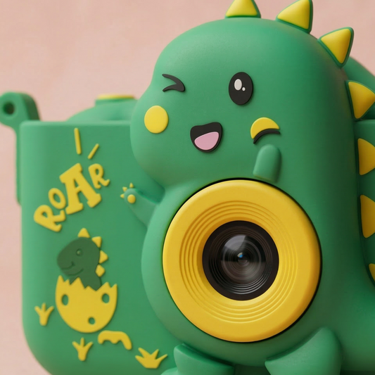 Kids Dinosaur Camera 1080p Dual Lens | The Dino-Vision