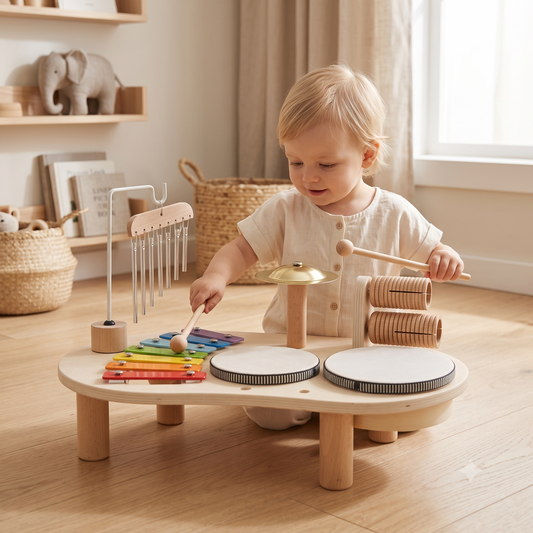 Montessori Wooden Music Station | The Maestro Conservatory