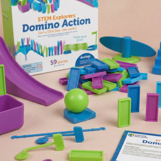 Domino Set for Kids 59pc | The Kinetic-Link Suite