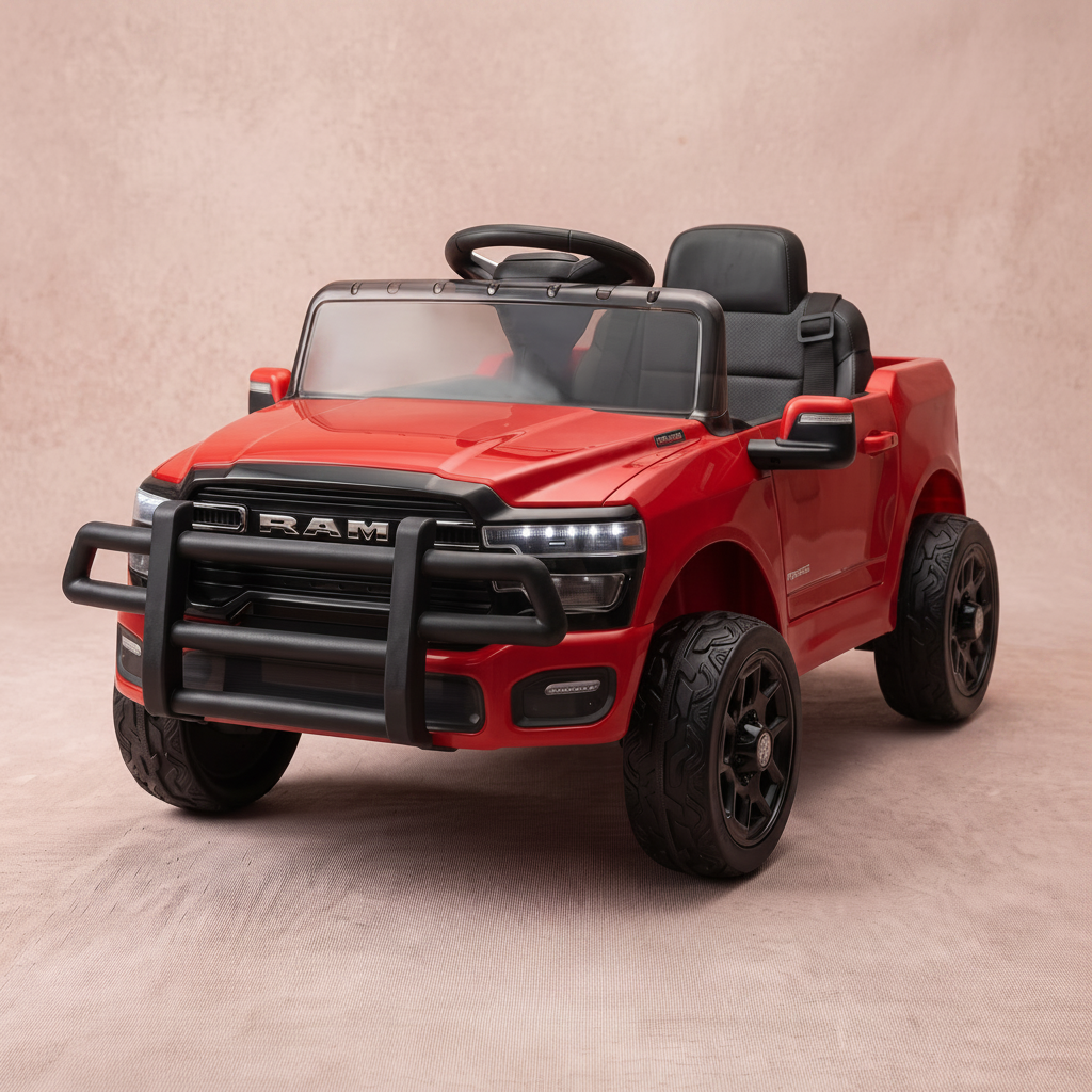 Licensed Dodge RAM 3500 12V Ride-On Truck | The Apex Hauler