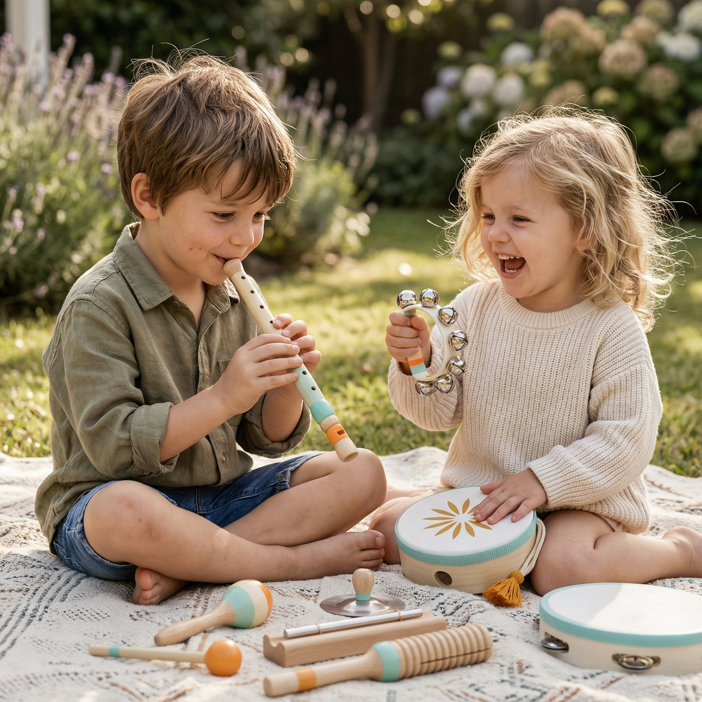 Baby Musical Toy 8-in-1 Neutral | The Aura-Rhythm