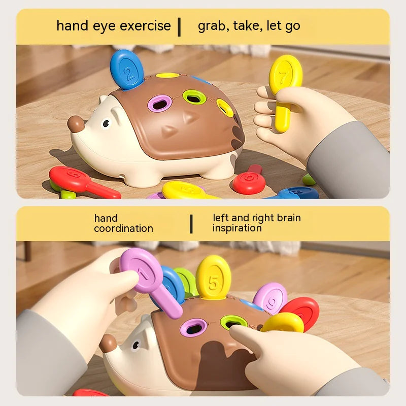 The Spike & Sing Hedgehog | Fine Motor Skill & Sensory Toy for Toddlers