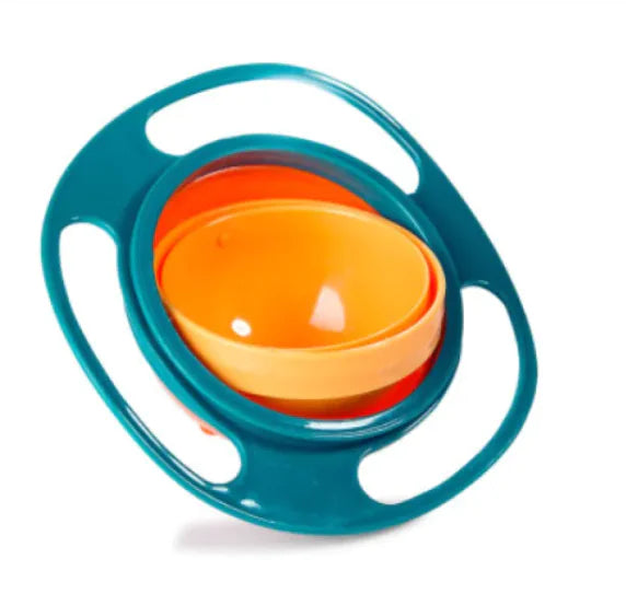 The GyroBowl 360° Spill-Proof Snack Bowl for Toddlers