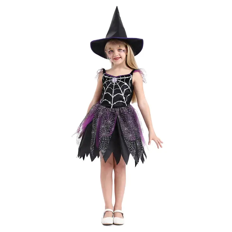 The Midnight Magic Classic Witch Costume for Kids | Includes Dress & Hat