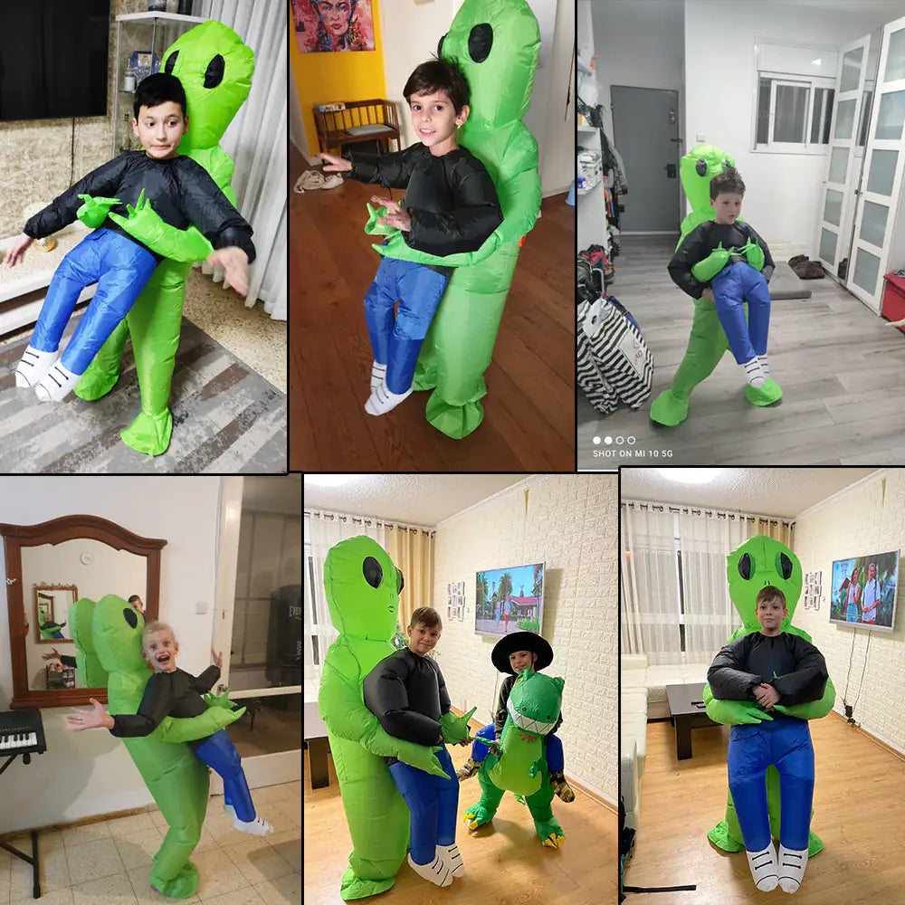 The Viral Alien Abduction | Inflatable Halloween Costume