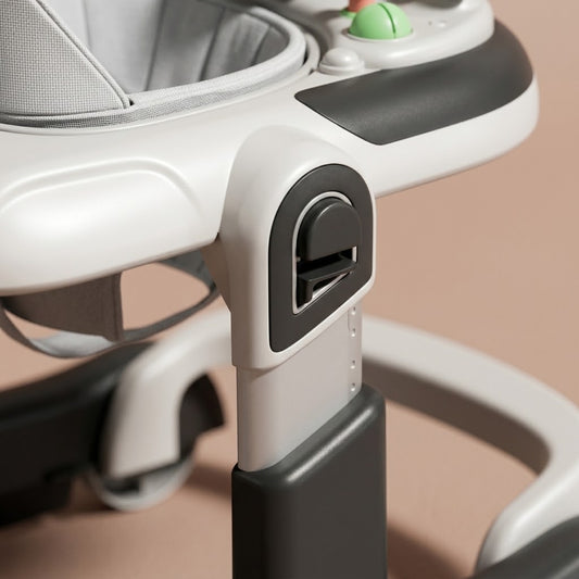 Foldable Baby Walker Anti-Rollover Music | The Glide-Safe Pilot
