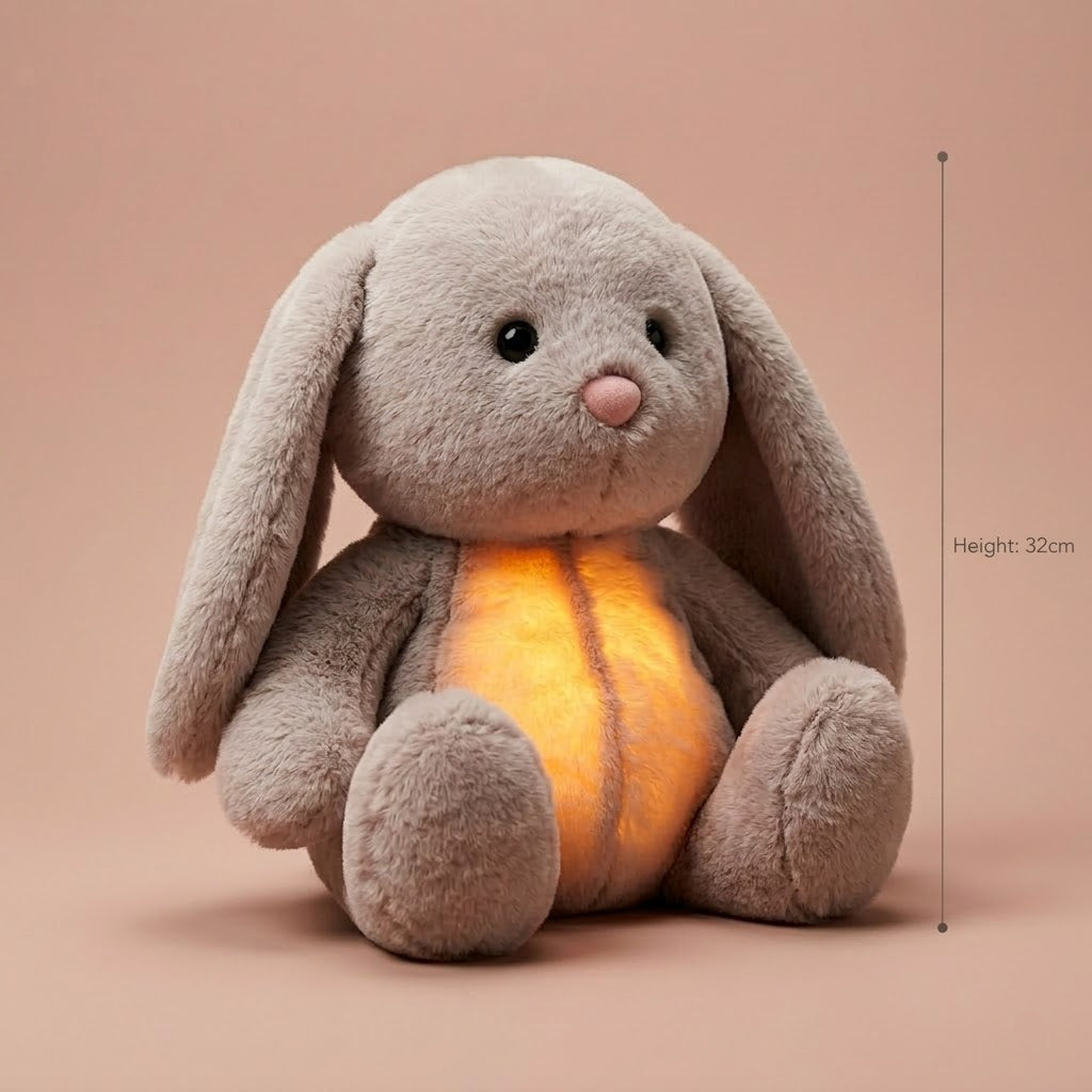 Breathing Bunny Sleep Soother Plush Toy – The Somni-Bunny Companion, photo 4