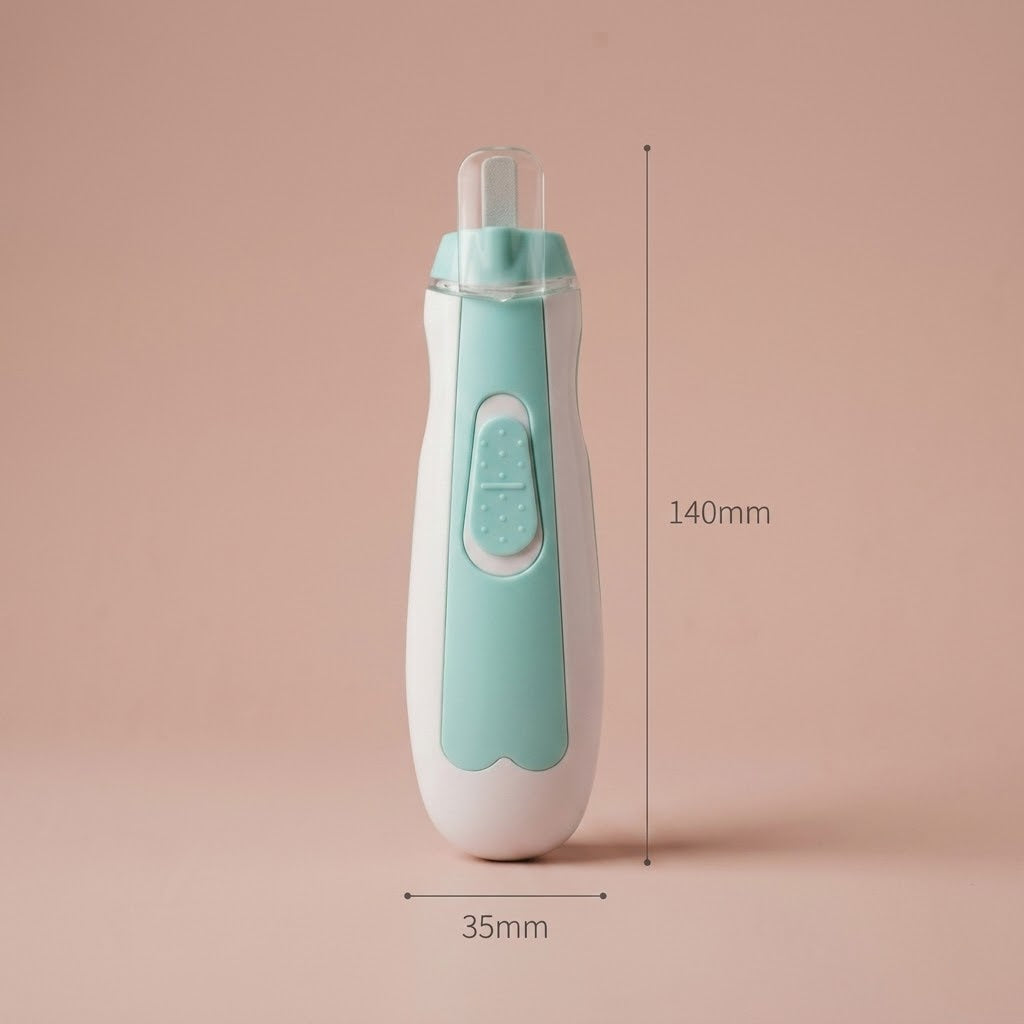 Electric Baby Nail Trimmer Anti-Pinch Set – The Velvet-Touch Guardian, photo 4