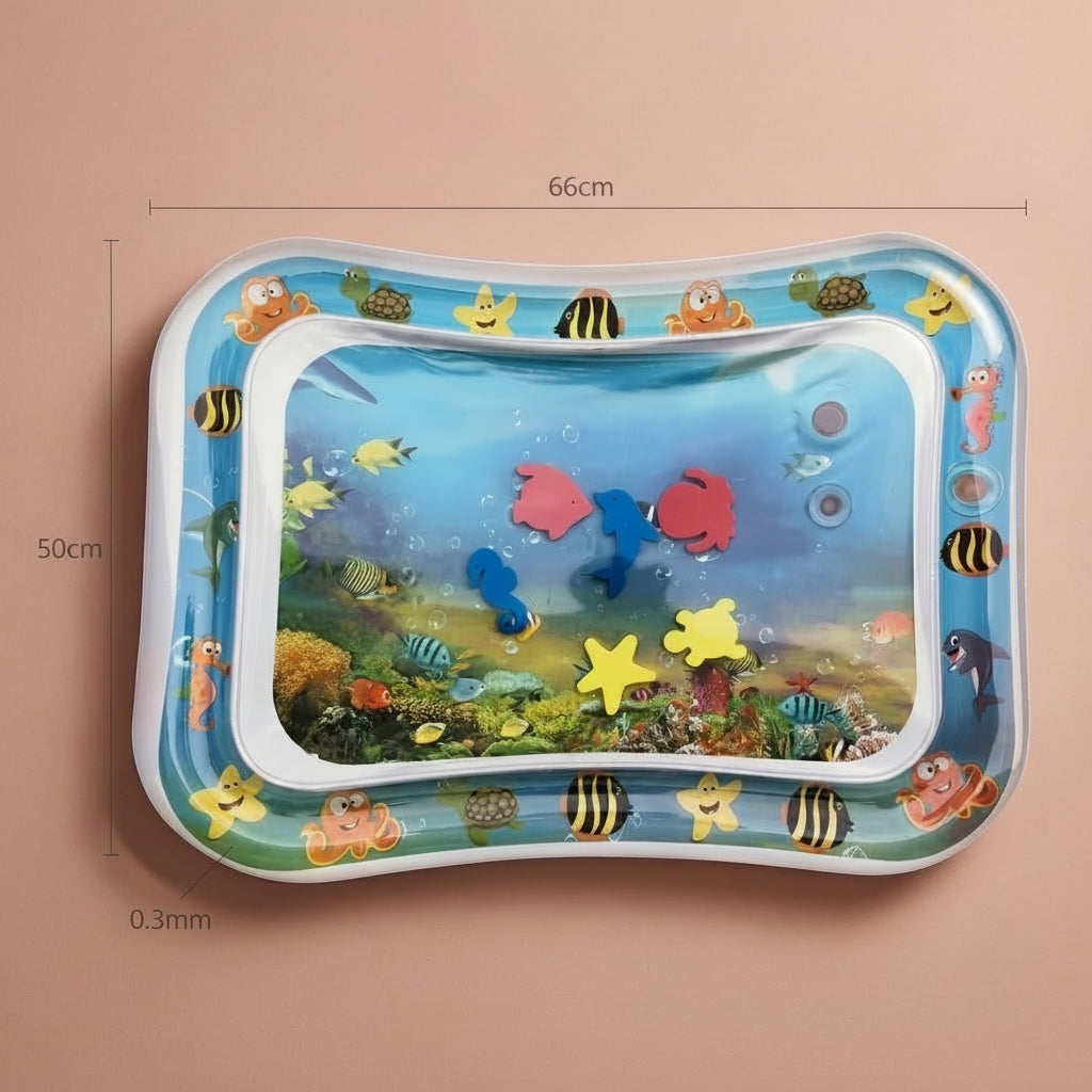 Inflatable Tummy Time Water Play Mat – The Aqua-Drift Studio, photo 4