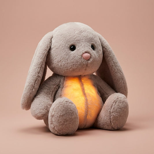 Breathing Bunny Sleep Soother Plush | The Somni-Bunny Companion
