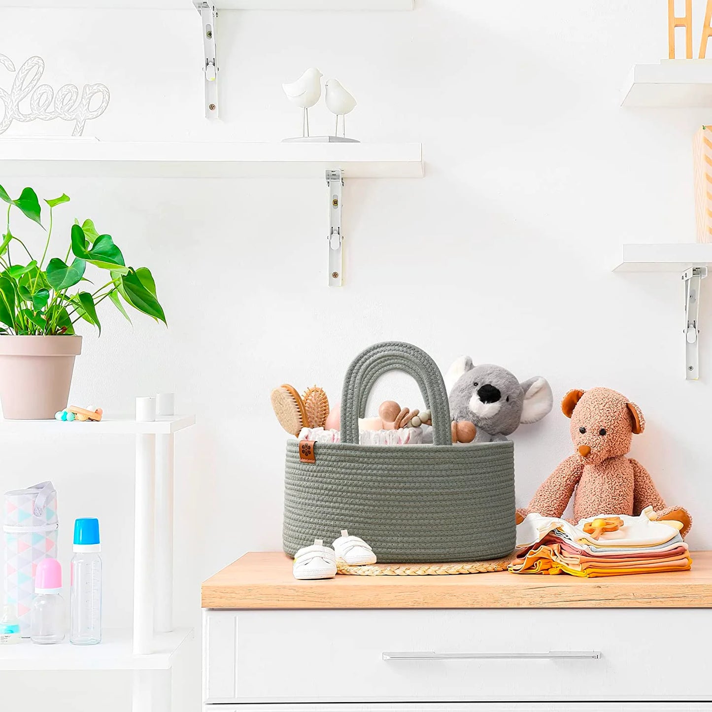 Nursery Organizer Caddy Cotton | The Nest-Elite