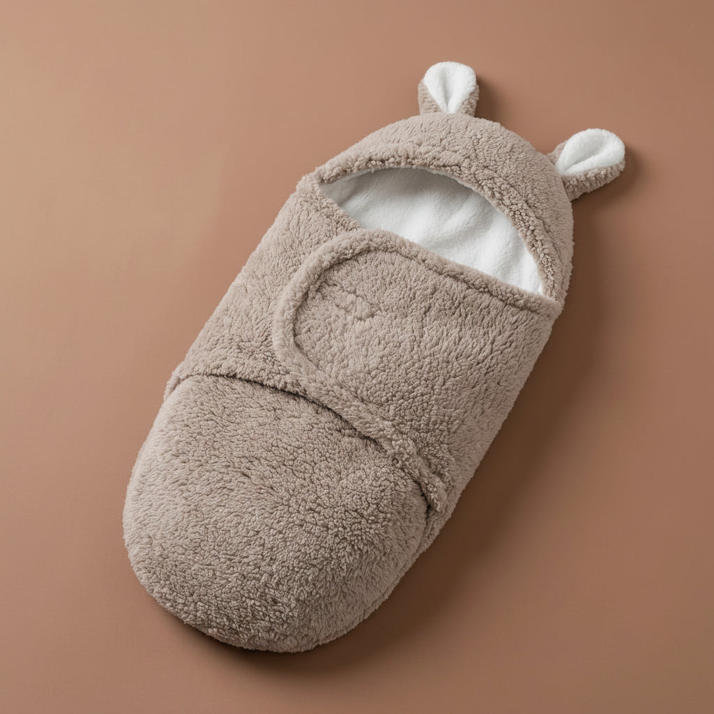Baby Swaddle Sleep Sack with Head Support – The Cocoon-Cloud Wrap, photo 3