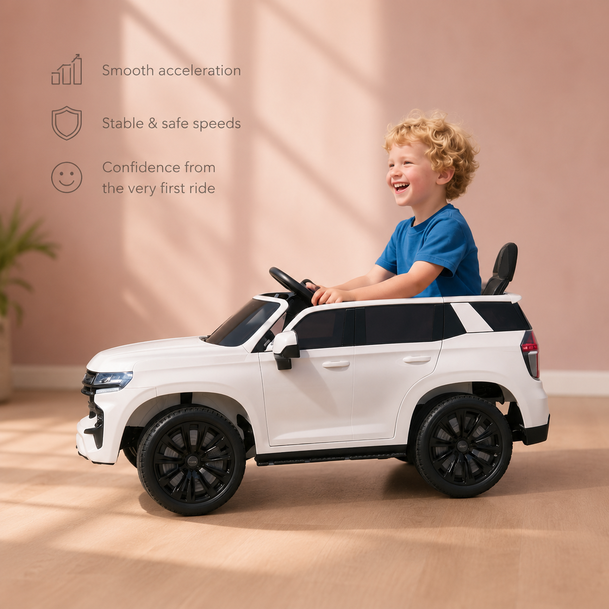 12V Kids Ride-On Car with Remote Control | The Horizon Cruiser
