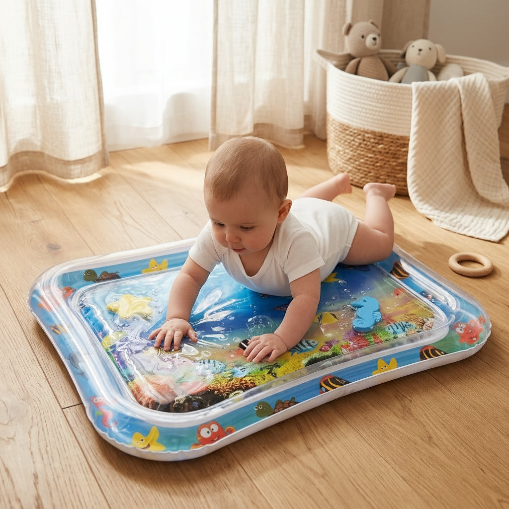 Inflatable Tummy Time Water Play Mat – The Aqua-Drift Studio, photo 5