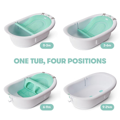 Baby Bathtub Newborn to Toddler 4-Stage | The AquaSculpt