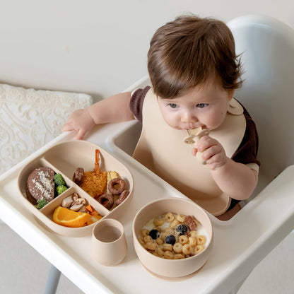 Baby Feeding Set Silicone 8pc | The Culinary Suite