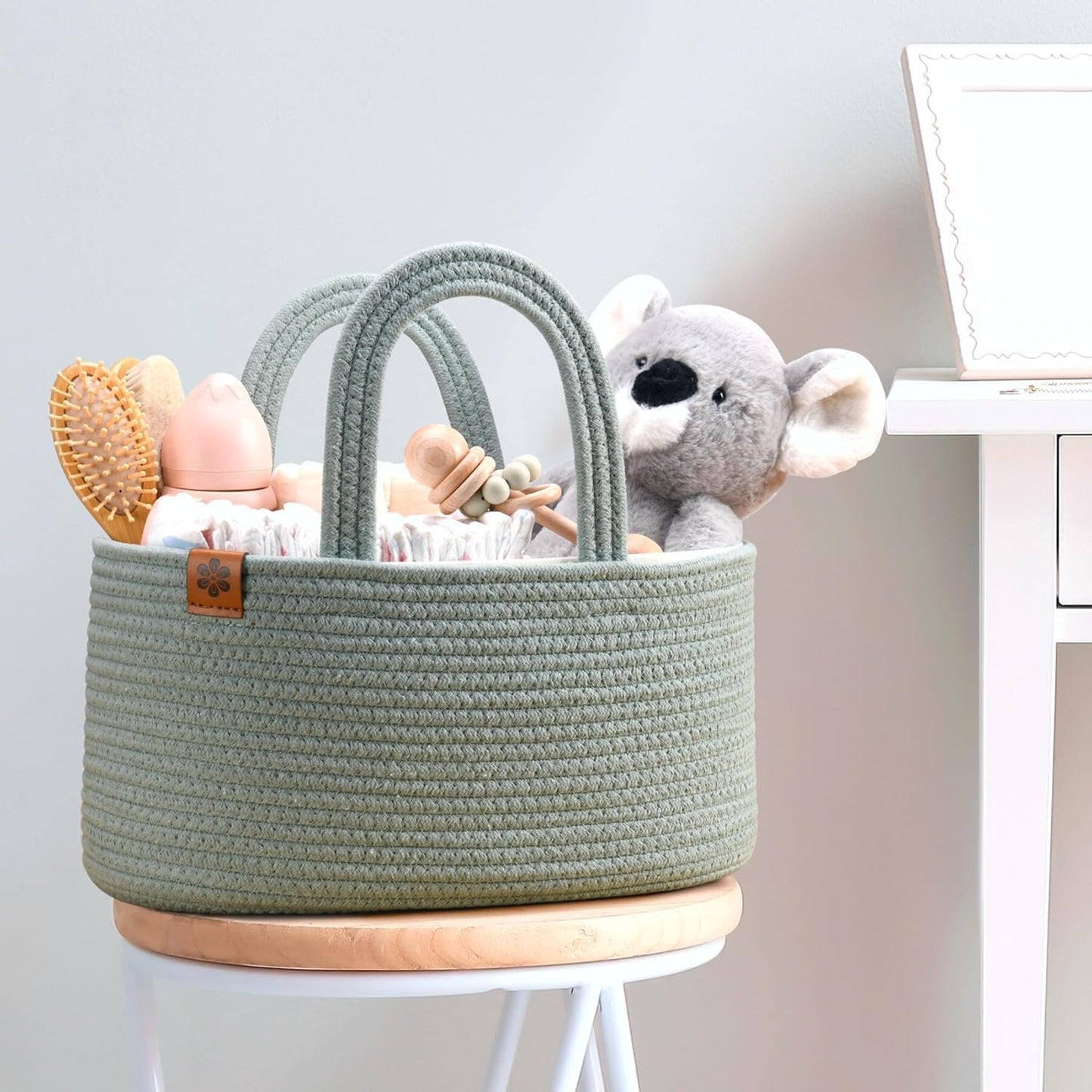 Nursery Organizer Caddy Cotton | The Nest-Elite