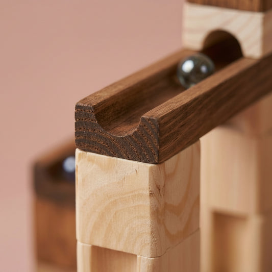 Wooden Marble Run Rollercoaster | The Timber Coaster Works