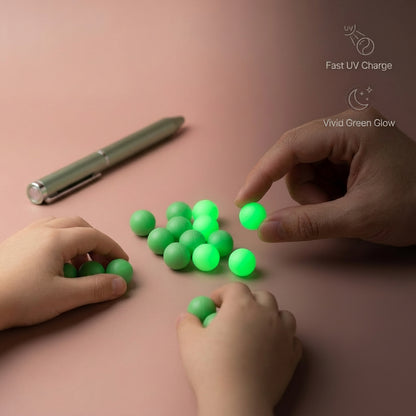 Marble Run 150pc Glow-in-the-Dark STEM | The Lumen Grand Circuit