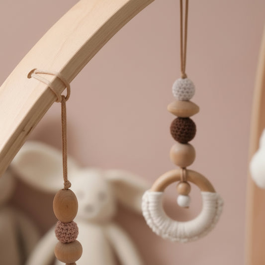 Wooden Baby Play Gym Montessori | The Boreal Grove