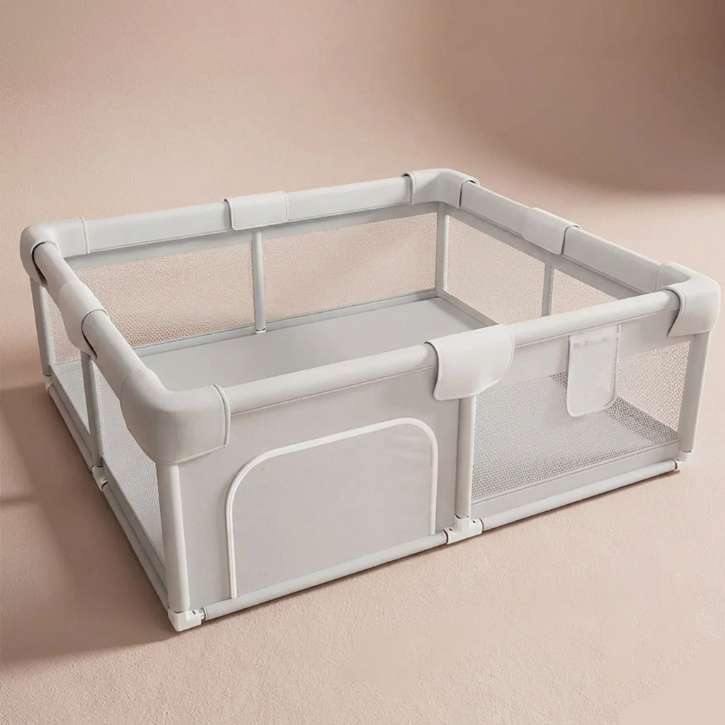 Baby Safety Gate 50in Zero-Gap | The Vantage Guardian