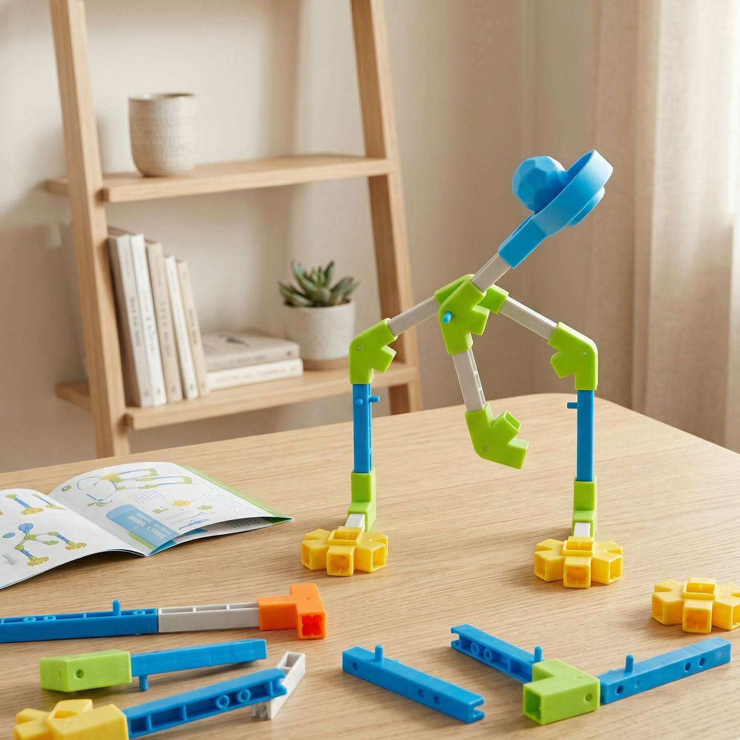 STEM Engineering Building Kit 56pc | The Kinetic-Forge