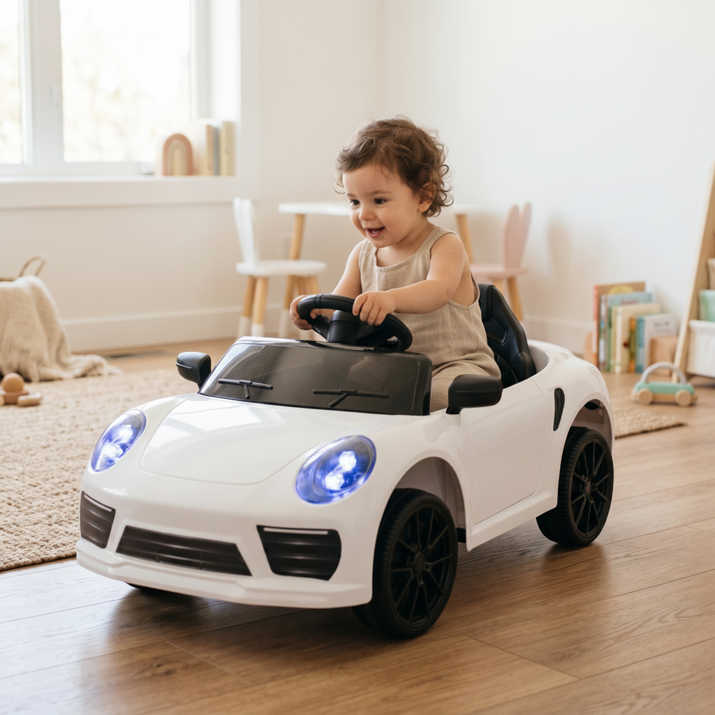 Kids Electric Car 12V with Swing Mode | The Rock-n-Roadster