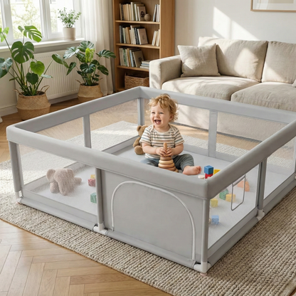 Baby Safety Gate 50in Zero-Gap | The Vantage Guardian