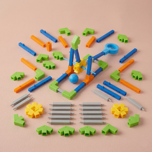 STEM Engineering Building Kit 56pc | The Kinetic-Forge