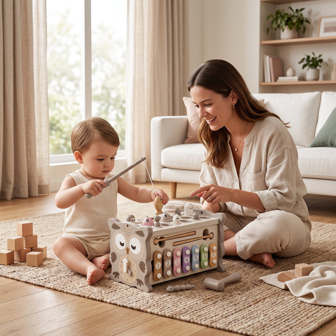 Baby Activity Cube, 6 Sides & 10 Play Modes – The Hexa-Discovery Core, photo 8