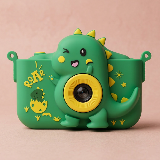 Kids Dinosaur Camera 1080p Dual Lens | The Dino-Vision