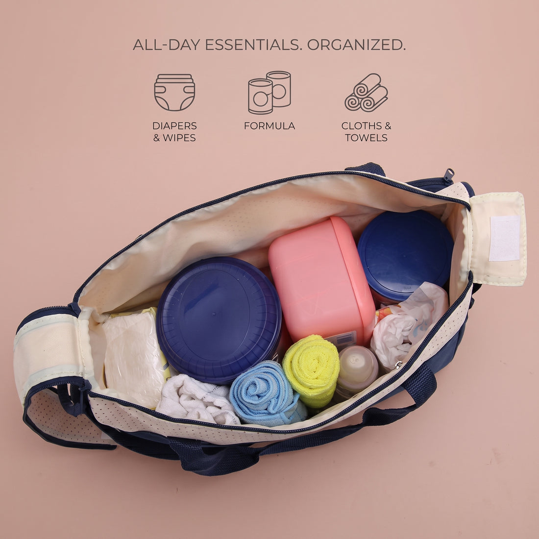 5-Piece Diaper Bag Set with Changing Pad – The Materna-Kit Ensemble, photo 3