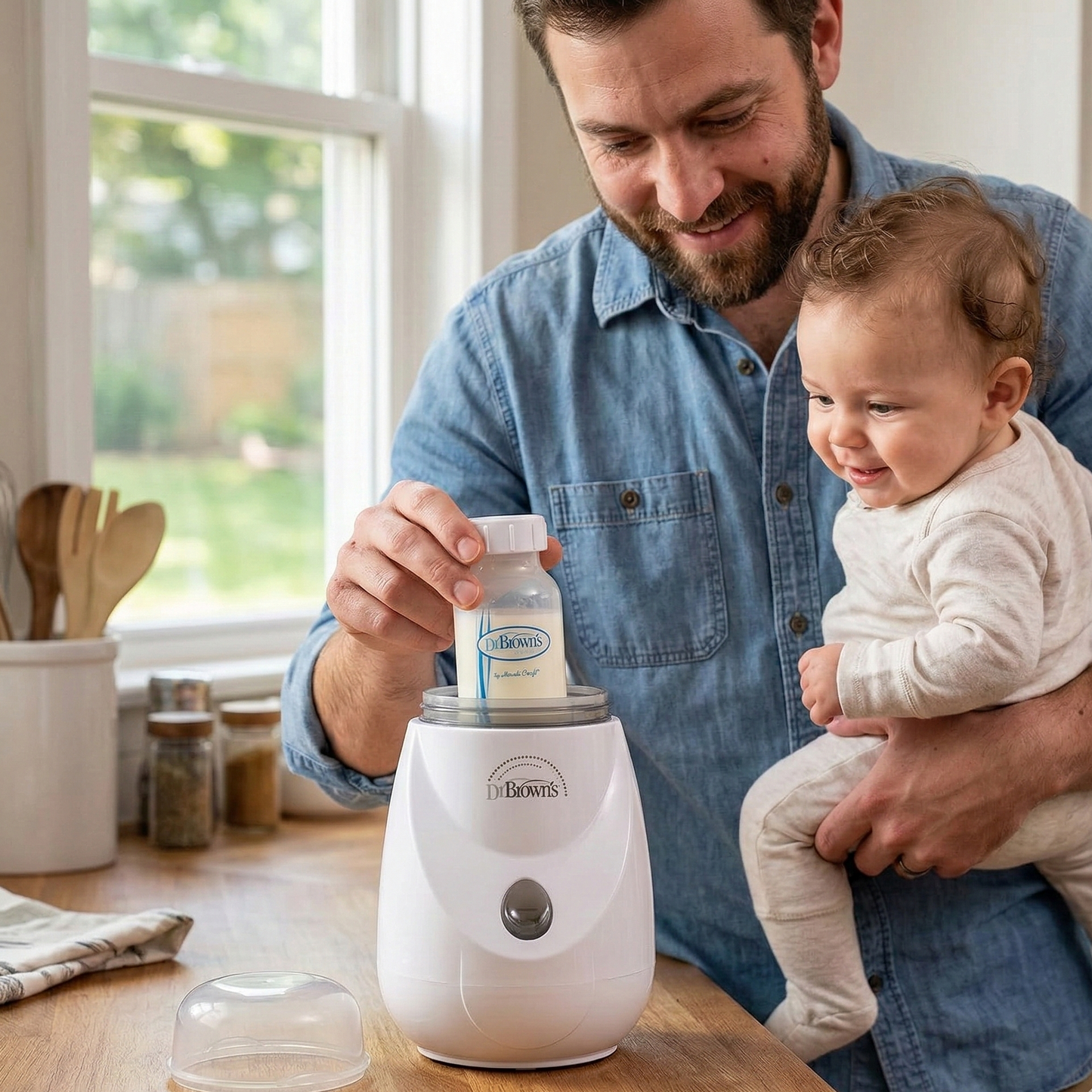 Baby Bottle Sterilizer and Warmer | The Chrono-Steam Elite
