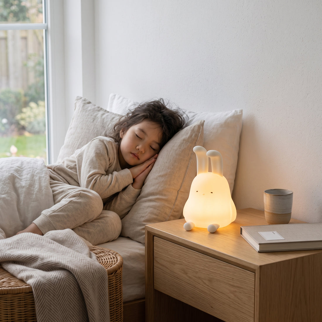Bunny Silicone Night Light, Dimmable LED – The Luna-Bunny Glow, photo 3
