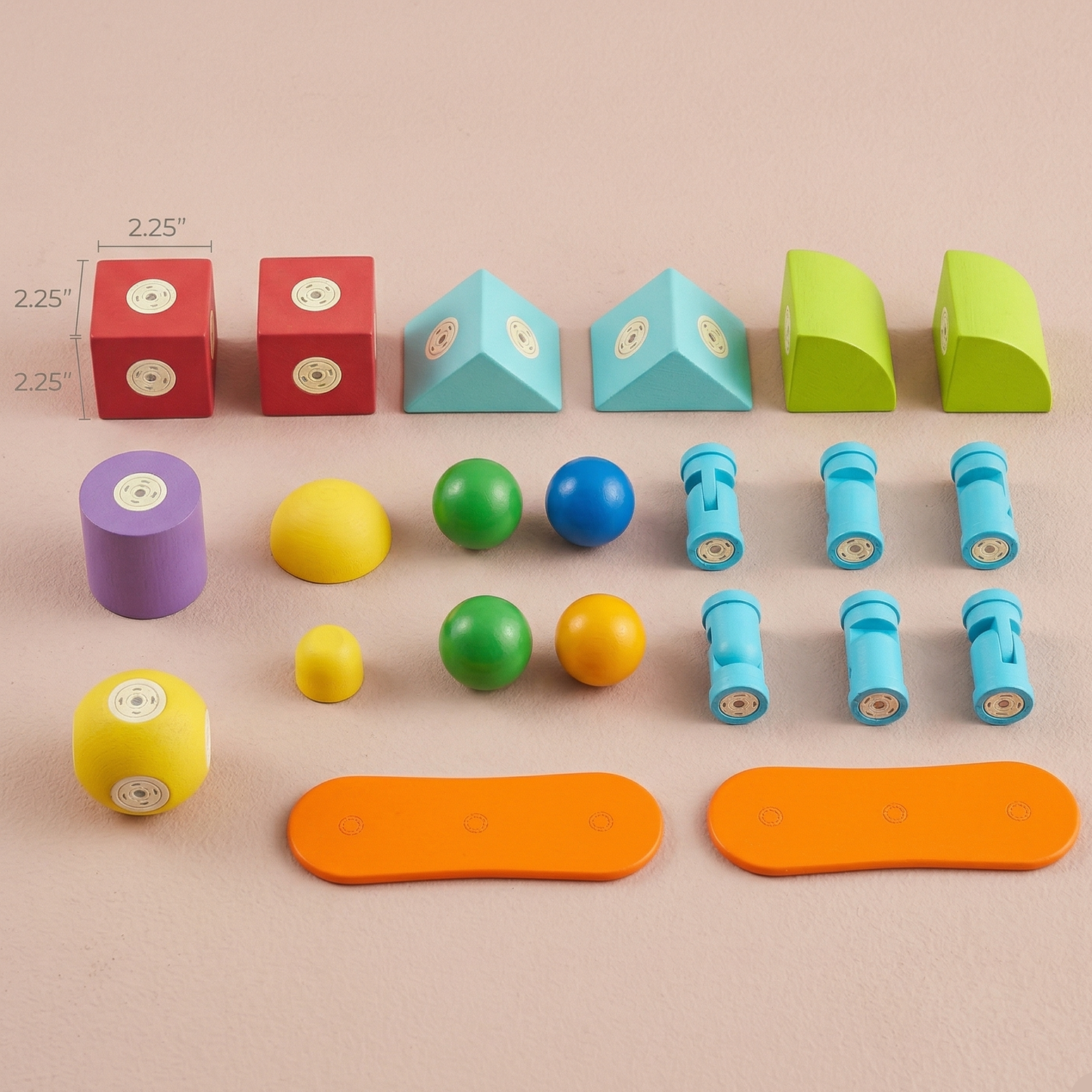 Magnetic Foam Bath Blocks 22pc | The Aqua-Forge Sensory Suite