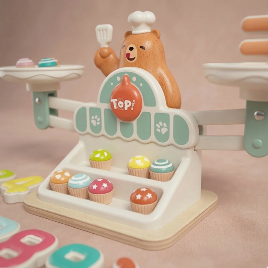 Kids Math Balance Scale 5-in-1 | The Pastry-Chef Lab
