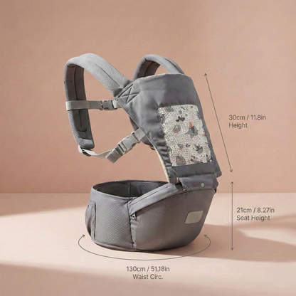 Ergonomic Baby Carrier with Hip Seat | The Kinetic-Apex Pro