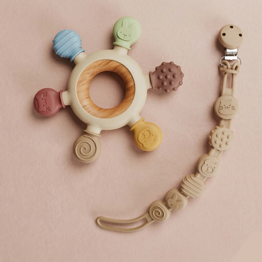 Baby Teething Toy Multi-Stage | The Aero-Link Suite