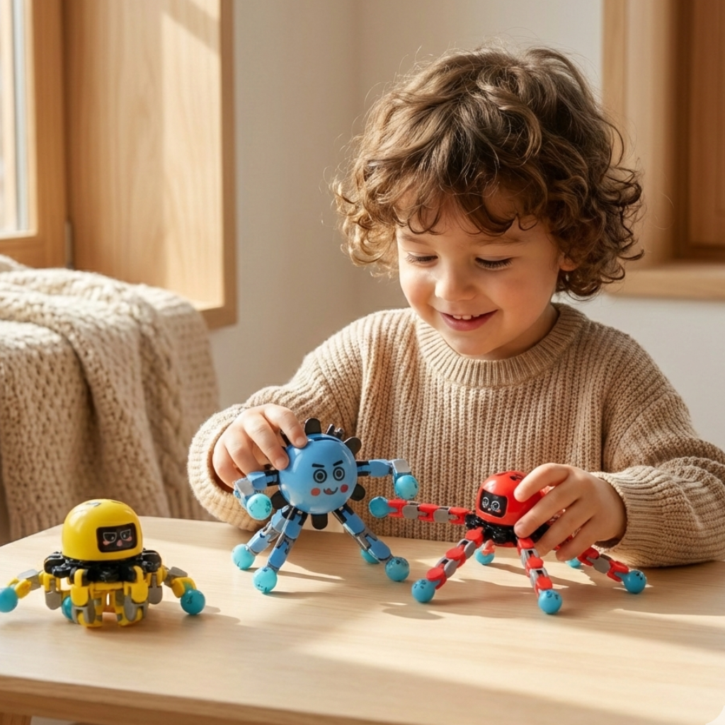 Fidget Spinners 3-Pack Transformable | The Morpho-Kinetic Trinity