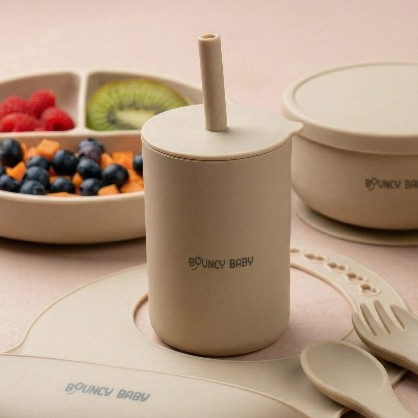 Baby Feeding Set Silicone 8pc | The Culinary Suite
