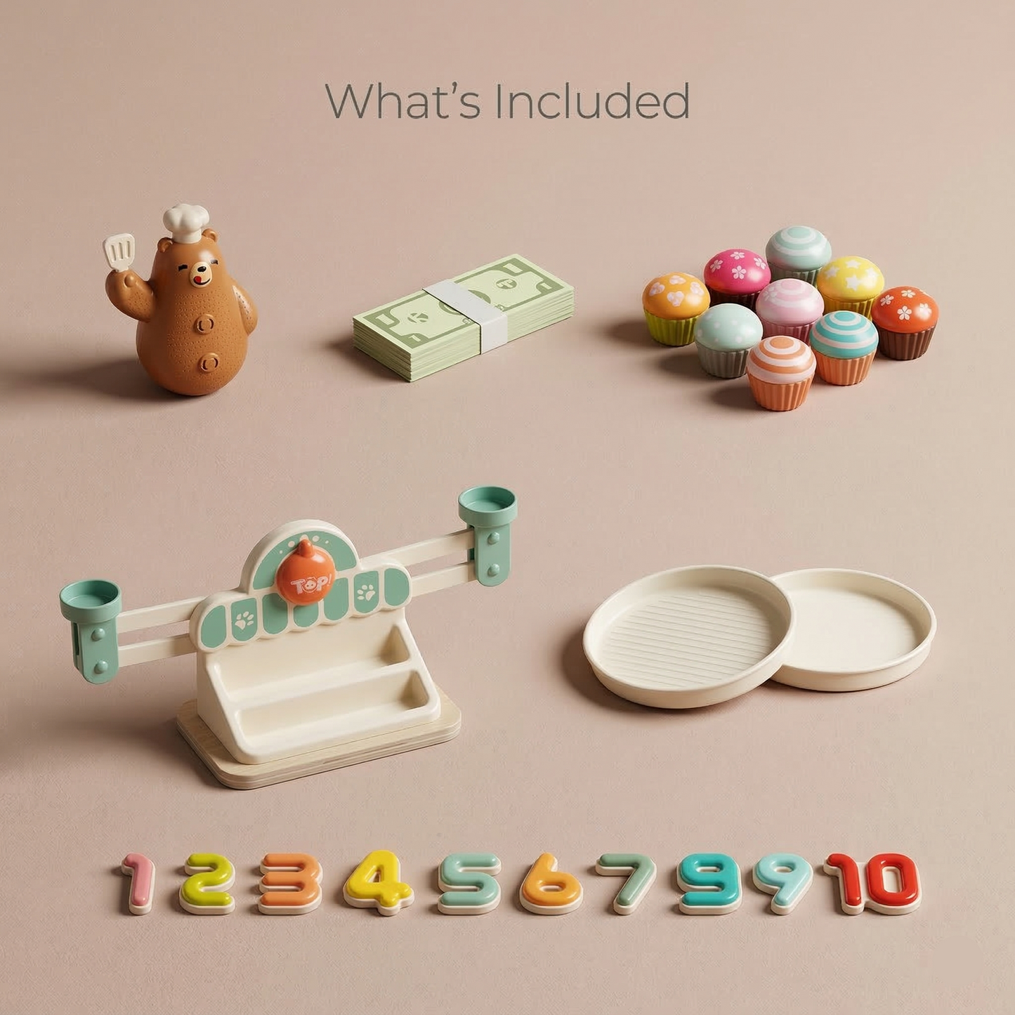 Kids Math Balance Scale 5-in-1 | The Pastry-Chef Lab