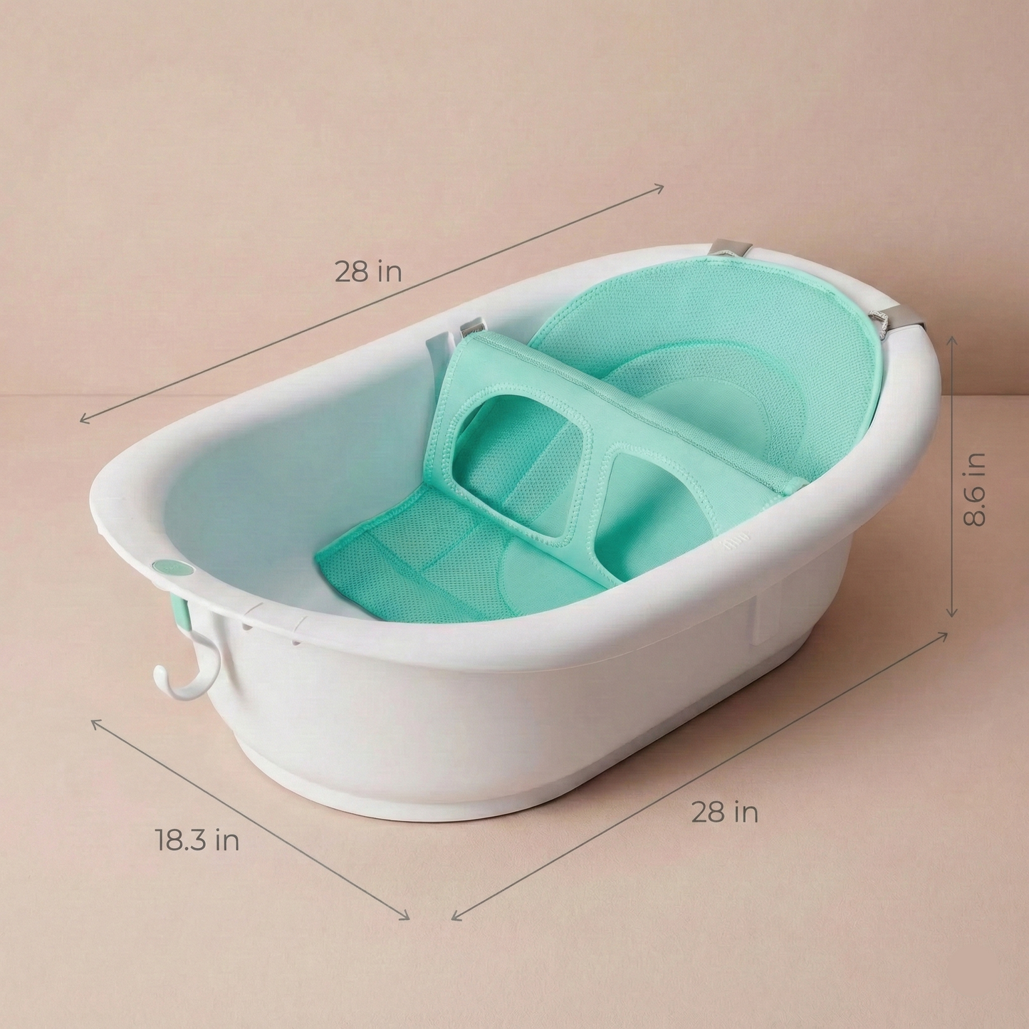 Baby Bathtub Newborn to Toddler 4-Stage | The AquaSculpt