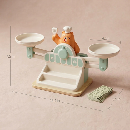 Kids Math Balance Scale 5-in-1 | The Pastry-Chef Lab