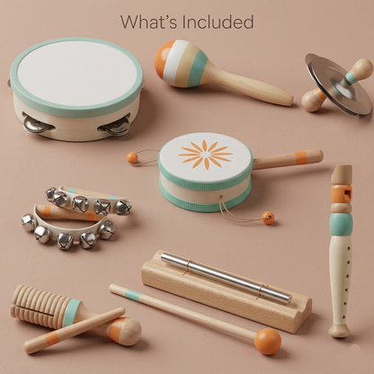Baby Musical Toy 8-in-1 Neutral | The Aura-Rhythm
