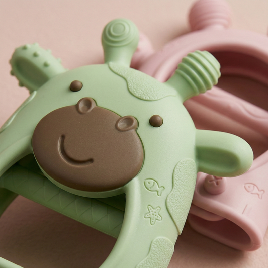 Baby Teething Toys 2-Pack | The Zen-Grip Suite