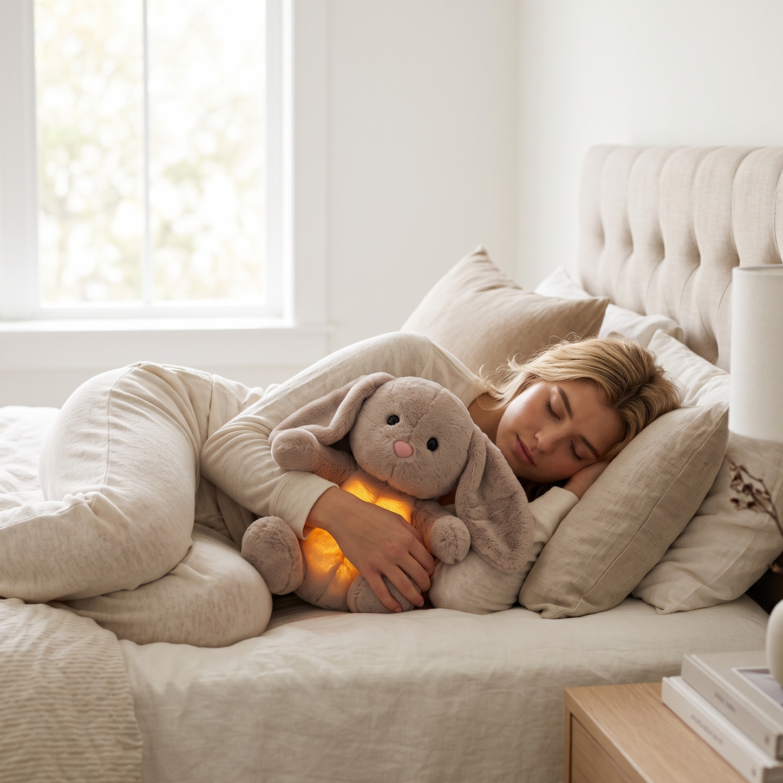 Breathing Bunny Sleep Soother Plush Toy – The Somni-Bunny Companion, photo 5