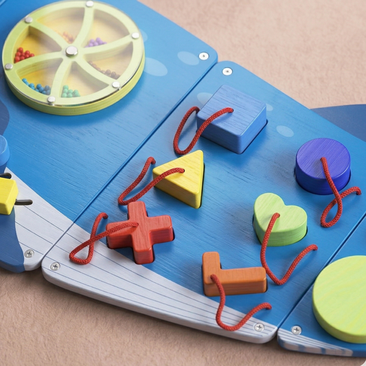 Montessori Wall Toy 8-in-1 | The Oceanic Discovery Suite