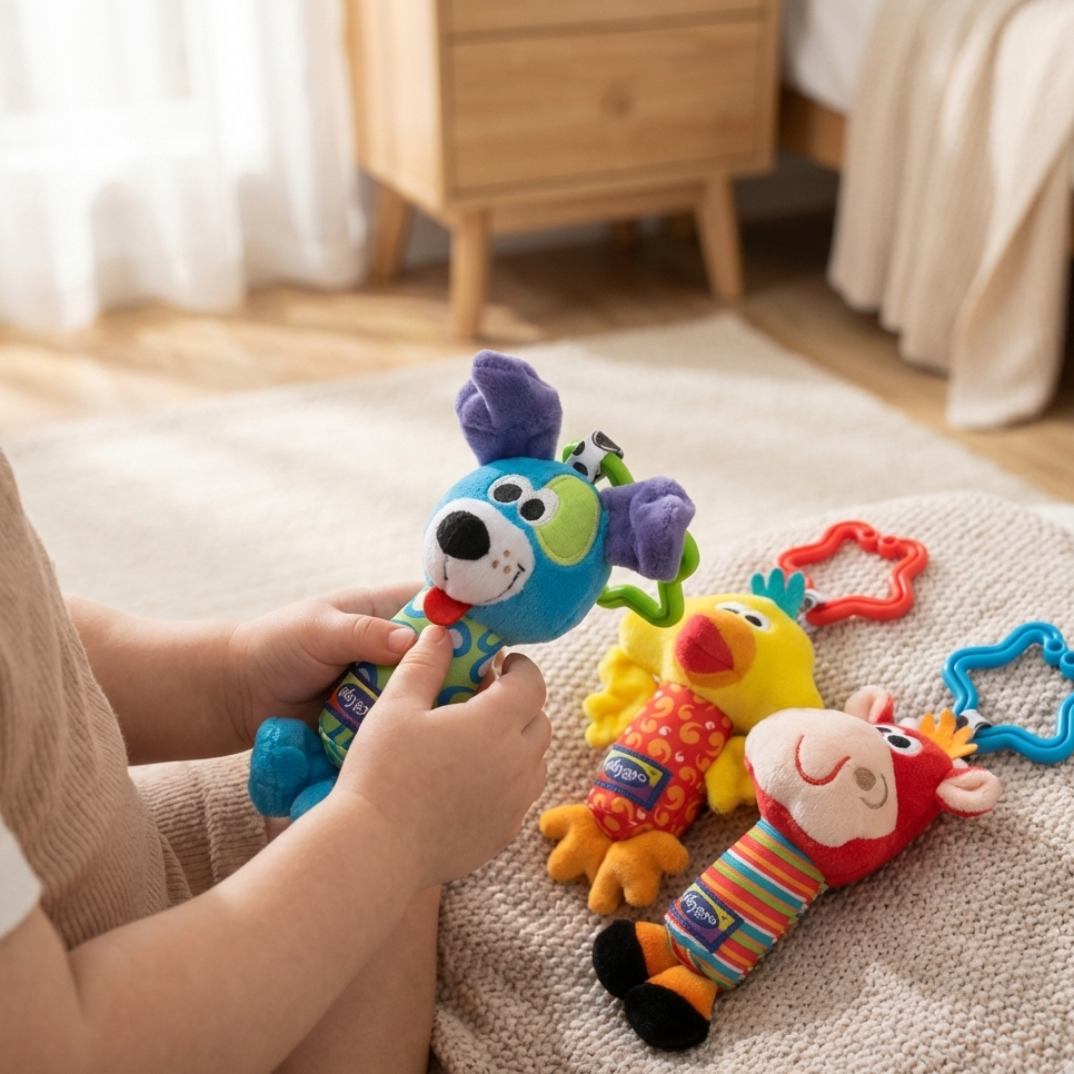 Baby Stroller Hanging Toys 3pc | The Serenity Trio