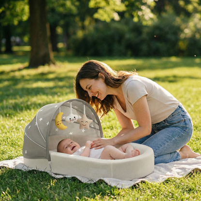 Foldable Travel Bassinet 3-in-1 | The Nomad-Elite